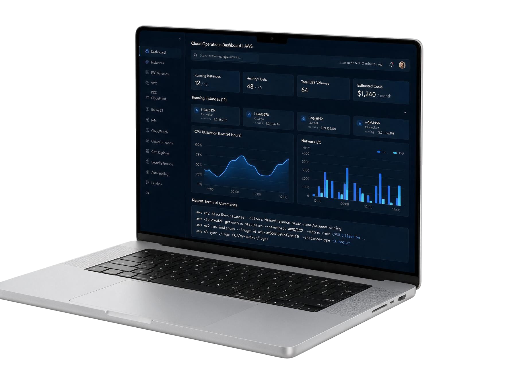 CloudOpsGPT Dashboard
